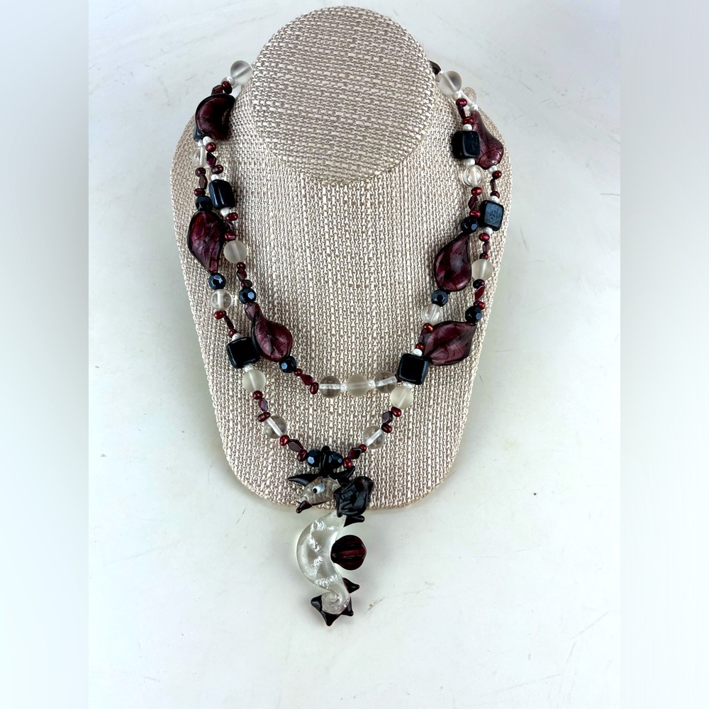 Seahorse necklace